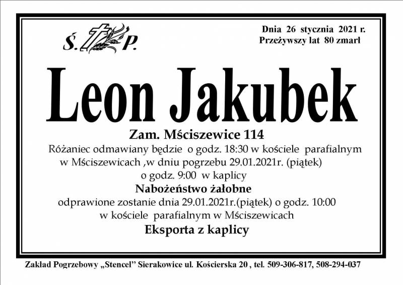 Leon Jakubek