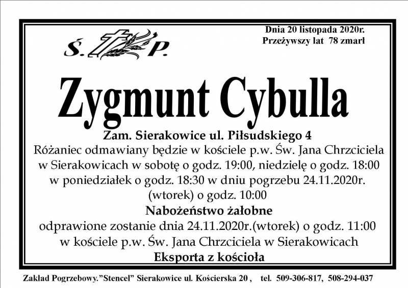 Zygmunt Cybulla