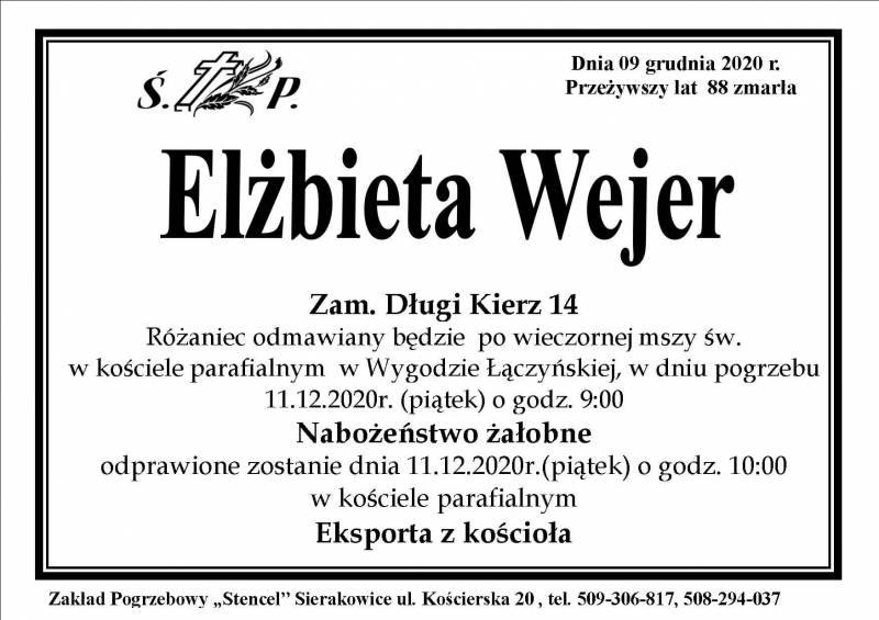 Elżbieta Wejer