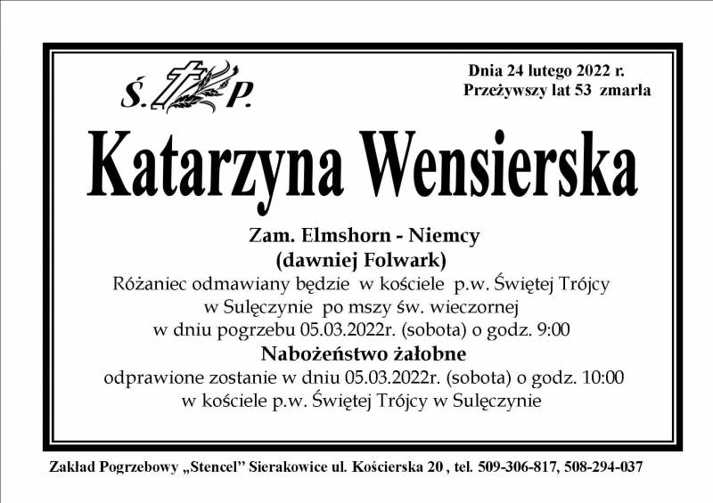 Katarzyna Wensierska