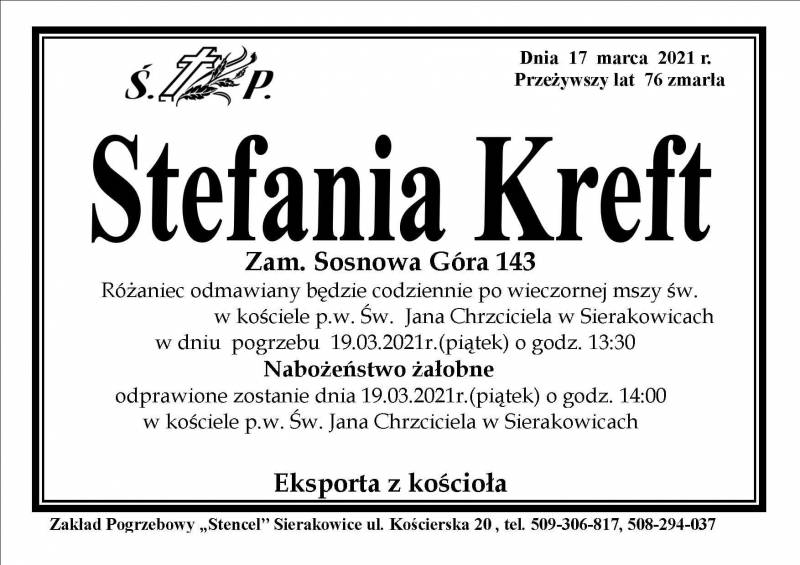 Stefania Kreft