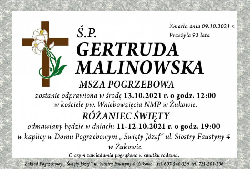 Gertruda Malinowska