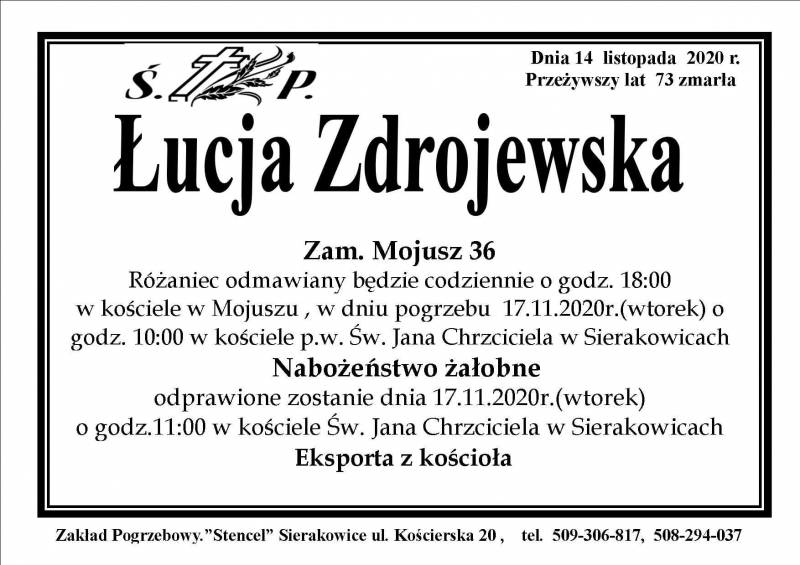 Łucja Zdrojewska