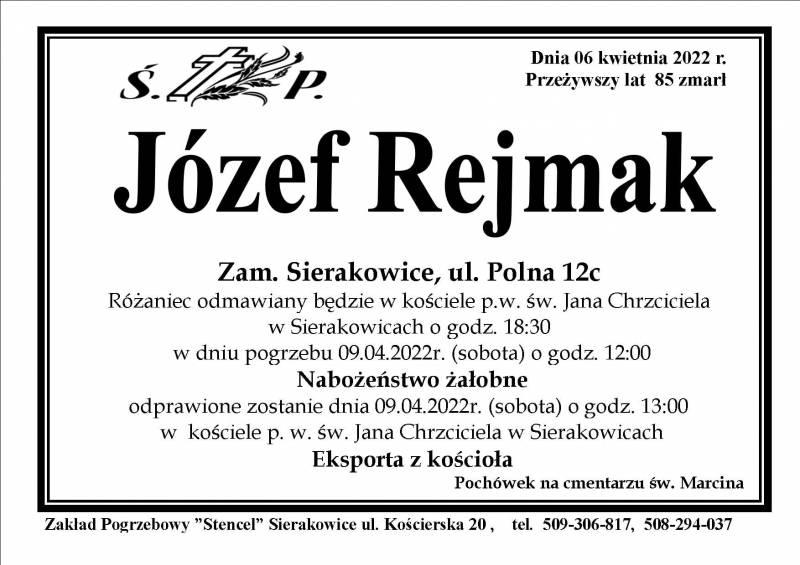 Józef Rejmak