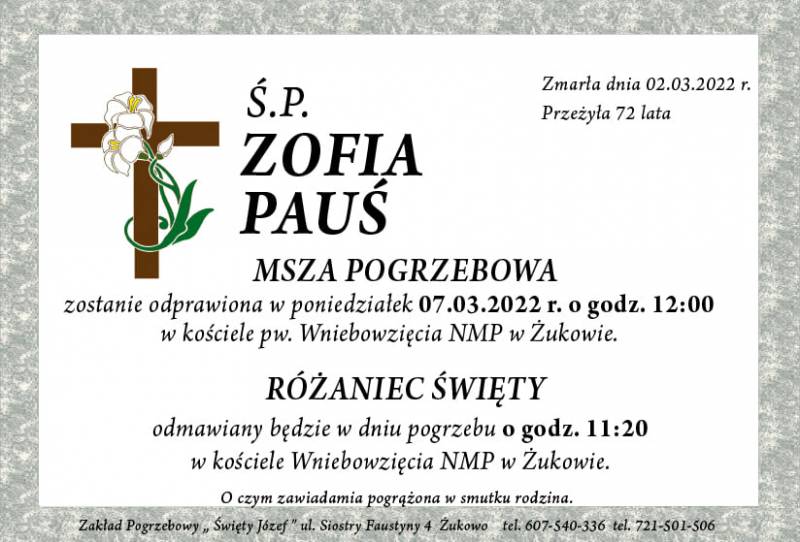 Zofia Pauś