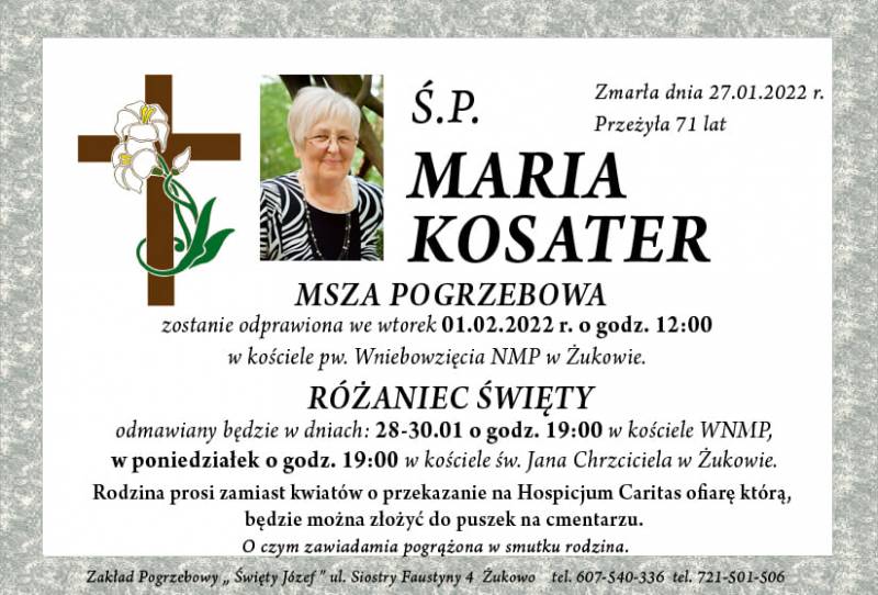 Maria Kosater