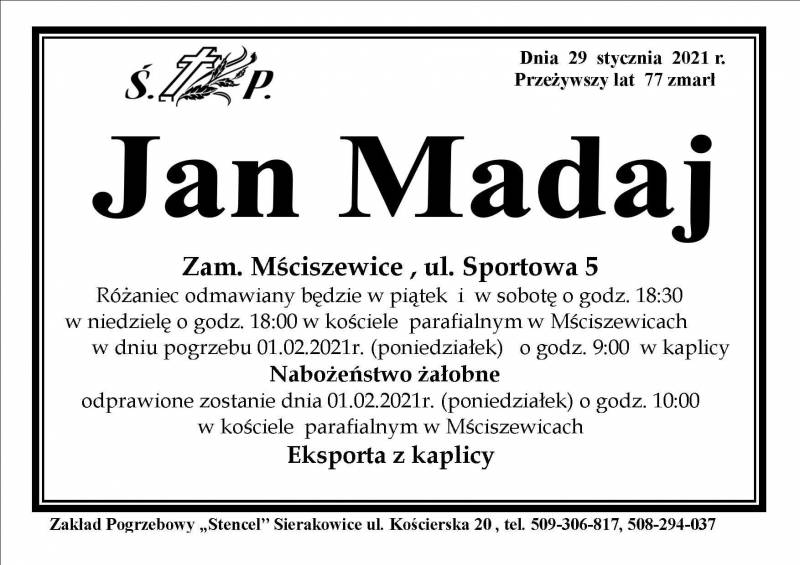 Jan Madaj