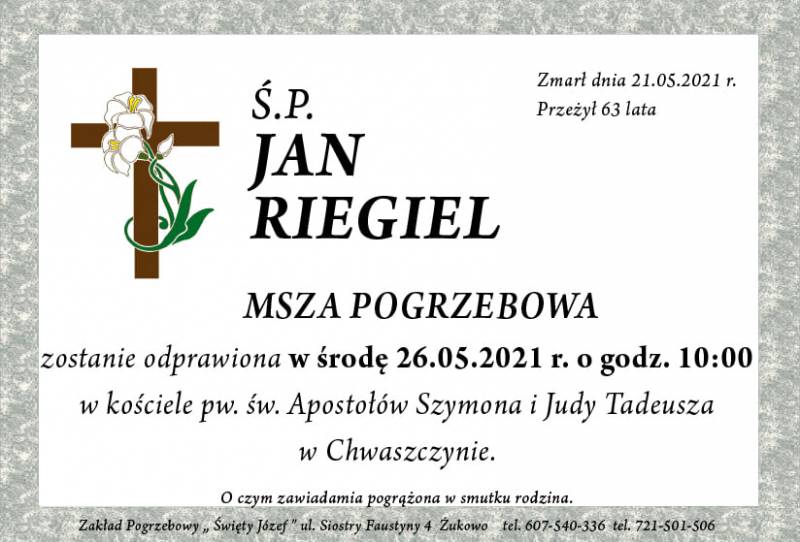 Jan Riegiel
