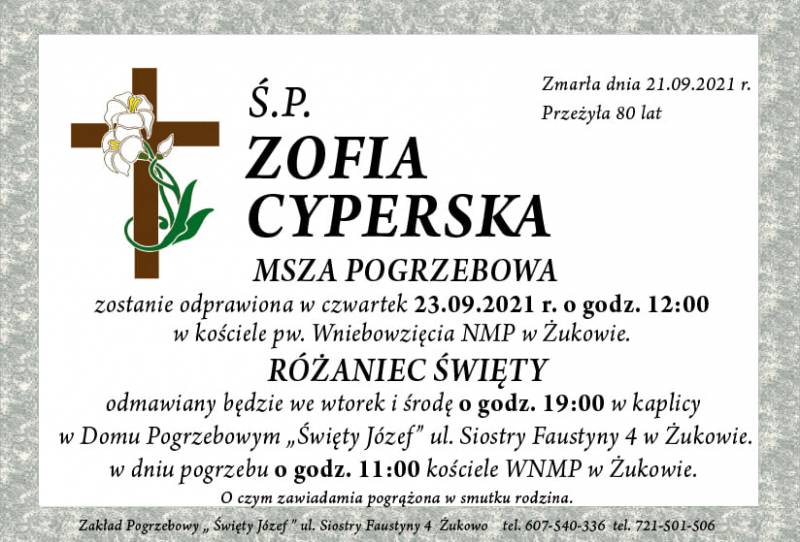 Zofia Cyperska