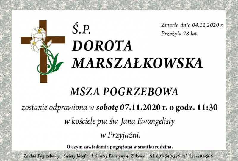 Dorota Marszałkowska