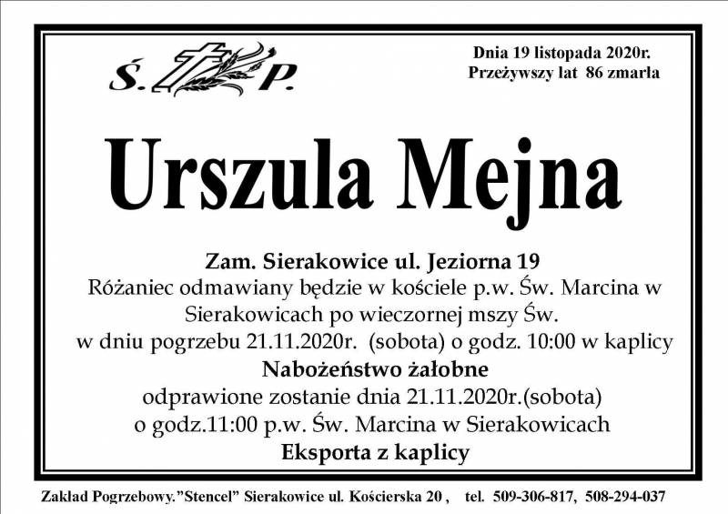 Urszula Mejna