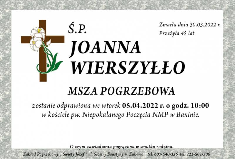 Joanna Wierszyłło
