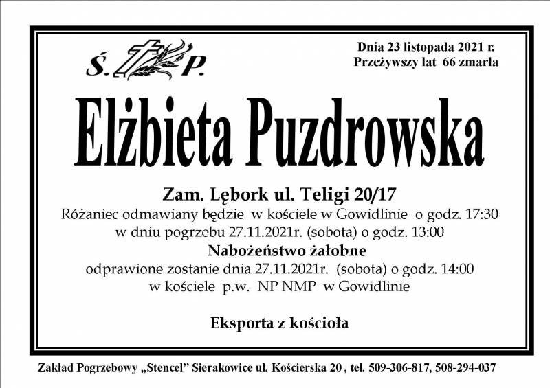 Elżbieta Puzdrowska