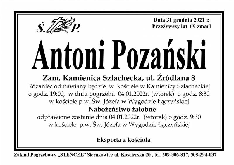 Antoni Pozański