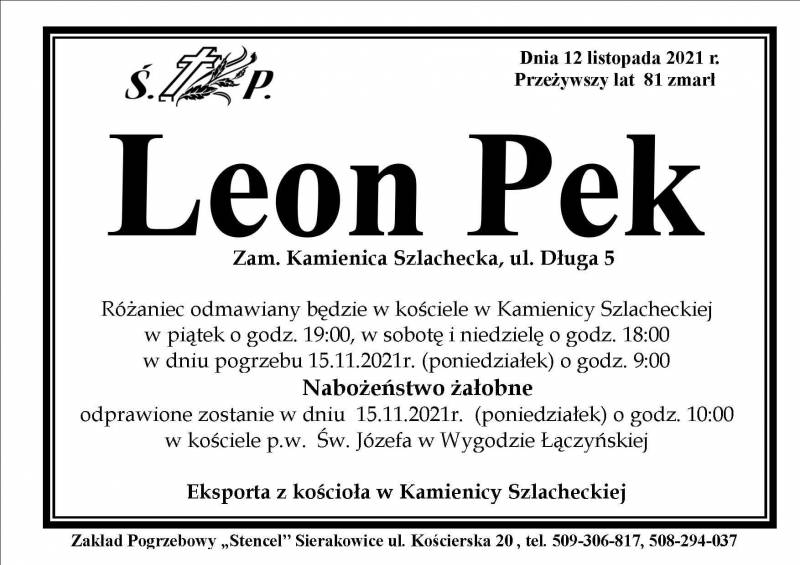 Leon Pek
