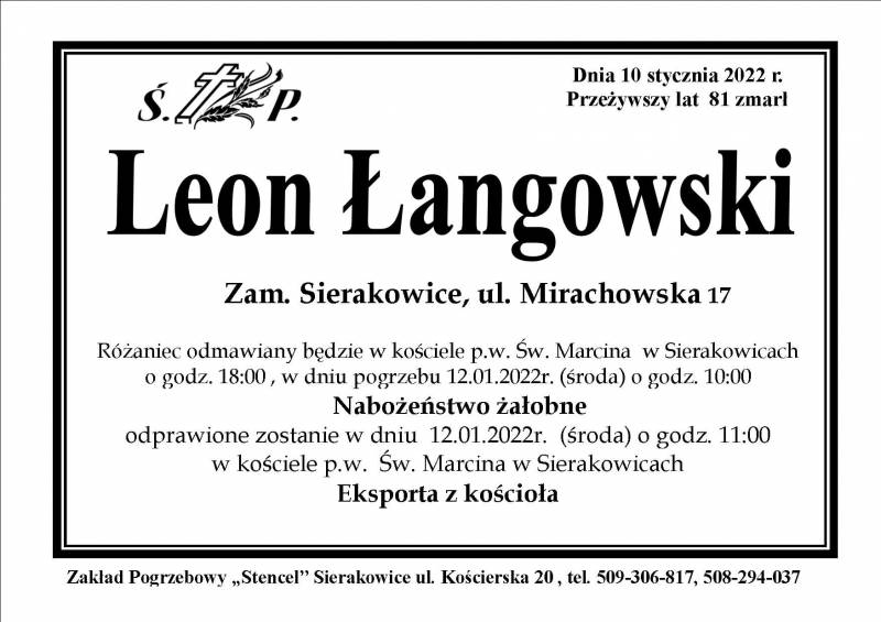 Leon Łangowski