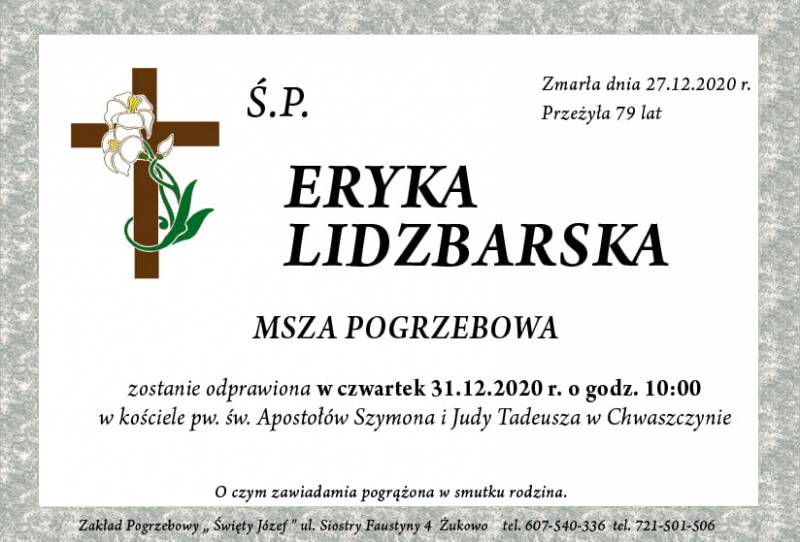 Eryka Lidzbarska