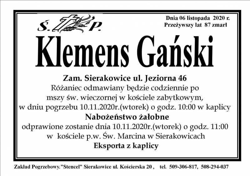 Klemens Gański