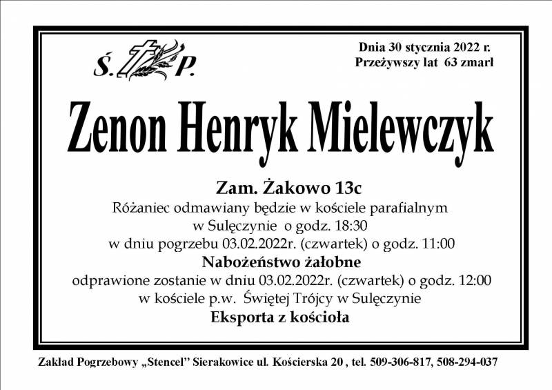 Zenon Henryk Mielewczyk