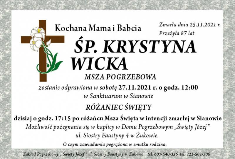Krystyna Wicka