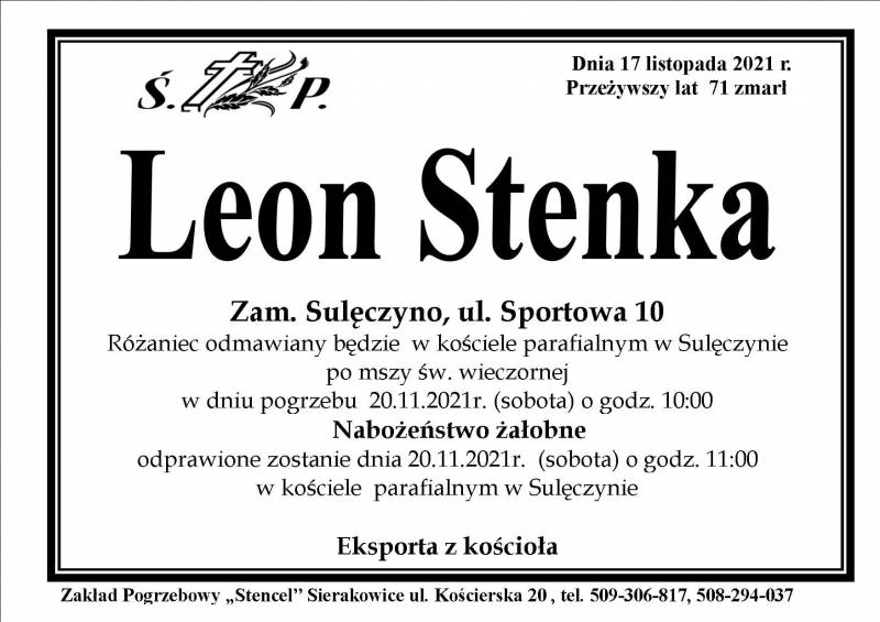 Leon Stenka