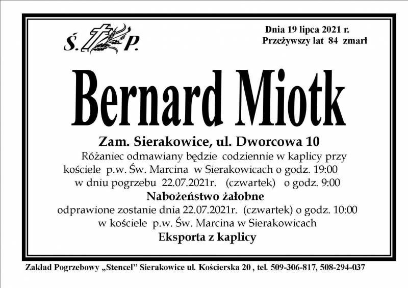 Bernard Miotk