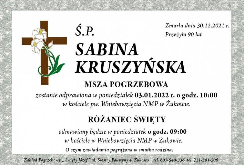 Sabina Kruszyńska