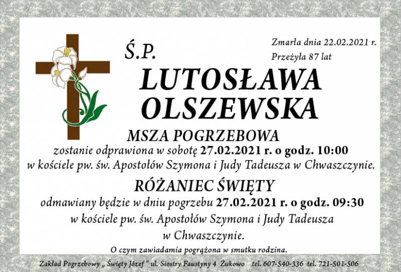 Lutosława Olszewska