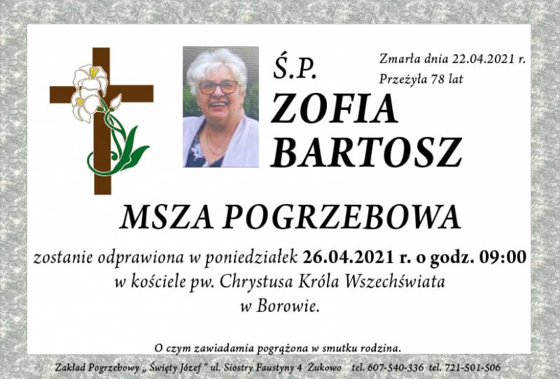 Zofia Bartosz