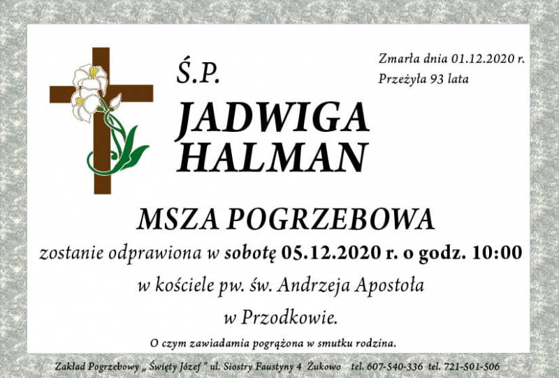 Jadwiga Halman