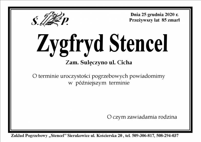 Zygfryd Stencel