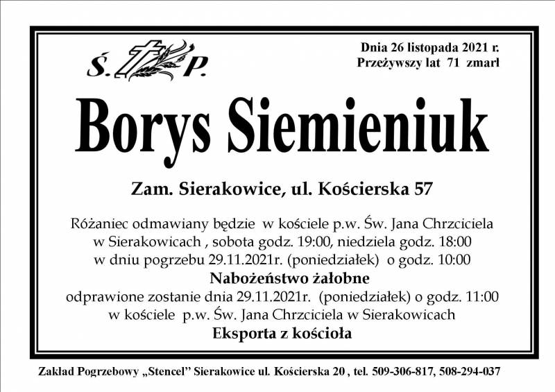 Borys Siemieniuk