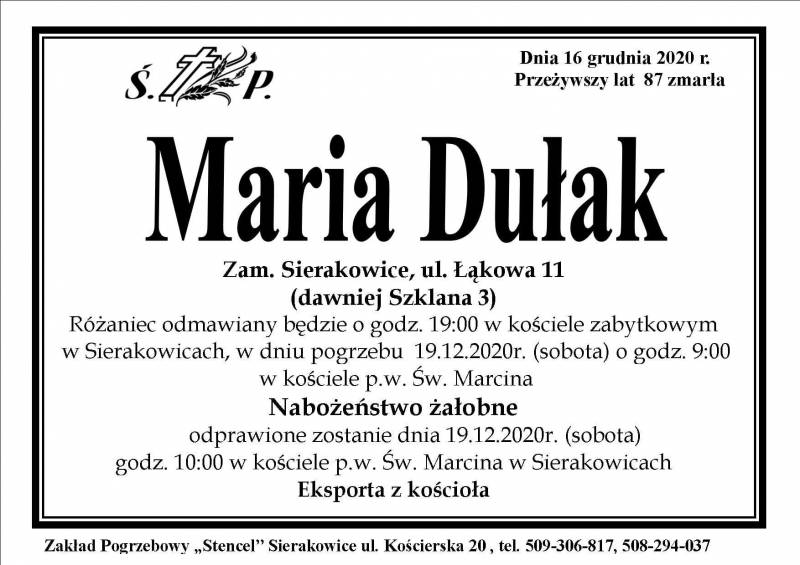 Maria Dułak