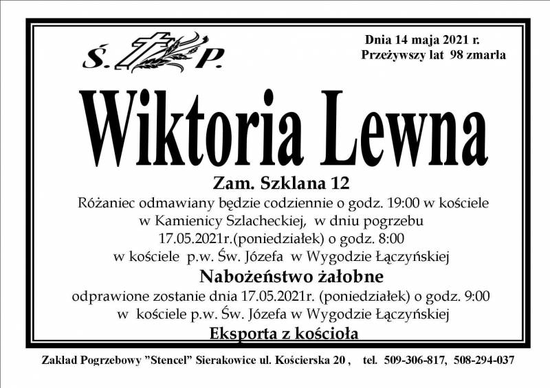 Wiktoria Lewna
