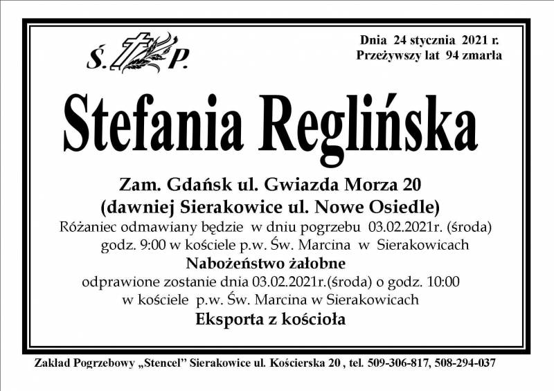Stefania Reglińska