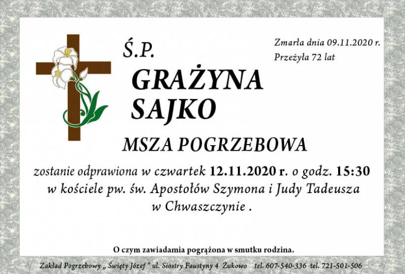 Grażyna Sajko