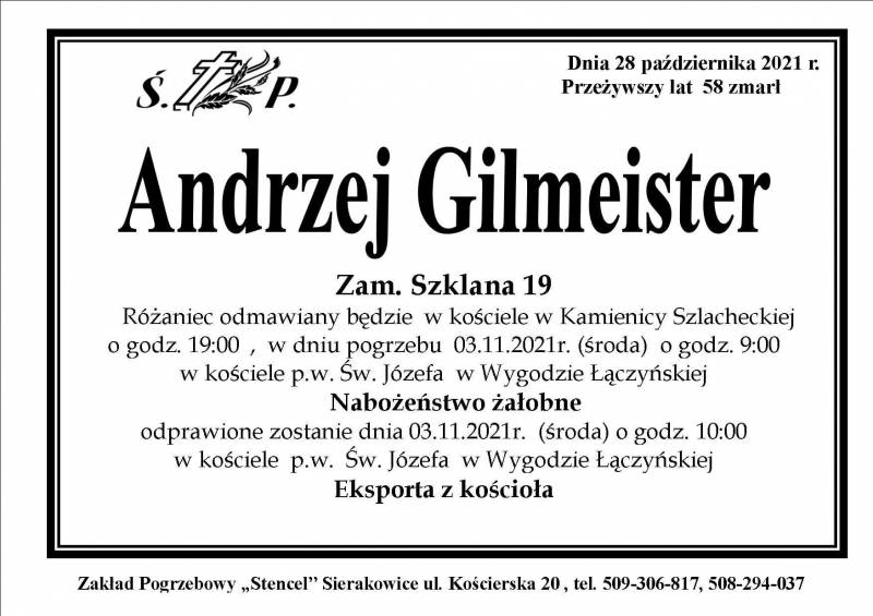 Andrzej Gilmeister