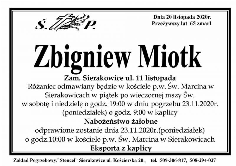 Zbigniew Miotk