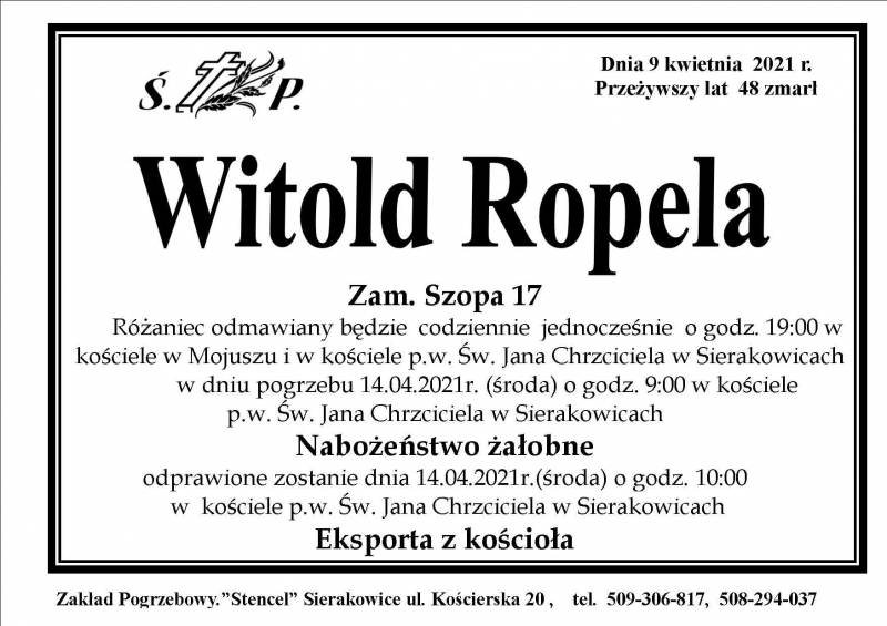 Witold Ropela