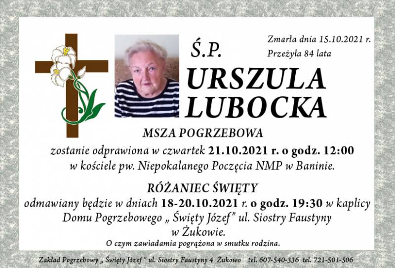 Urszula Lubocka