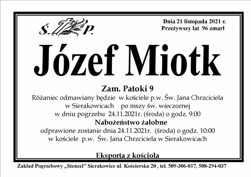 Józef Miotk
