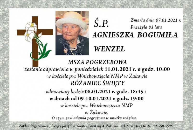 Agnieszka Bogumiła Wenzel