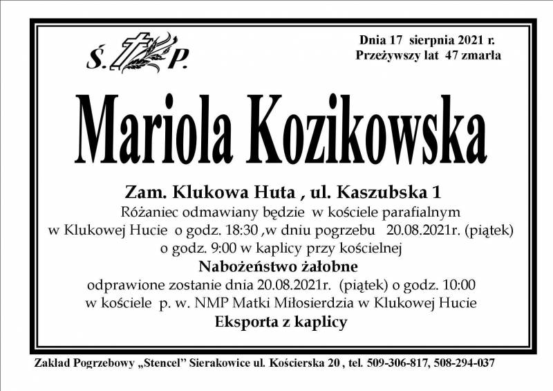Mariola Kozikowska