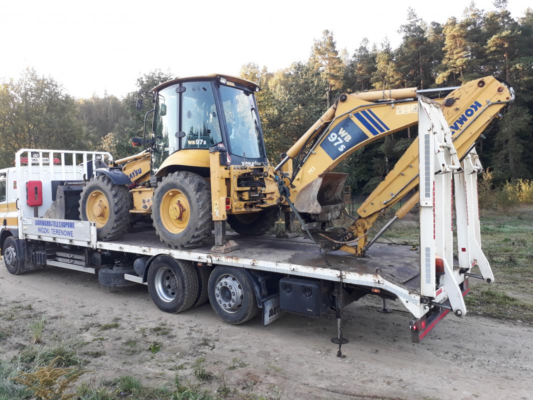 Pomoc Drogowa transport maszyn budowlanych i...