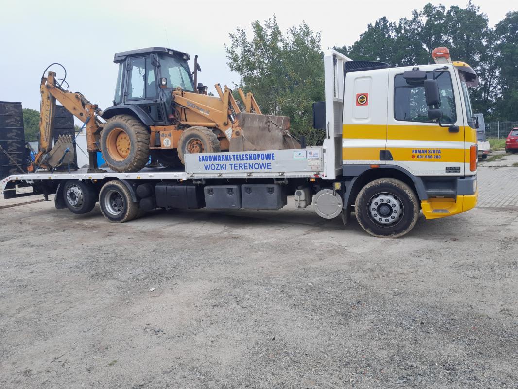 Pomoc Drogowa transport maszyn budowlanych i...