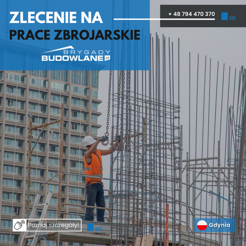 ???? Prace zbrojarskie – Gdynia i okolice ????...