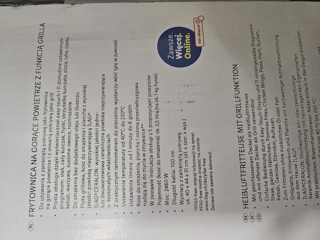 Sprzedam nowa nie używana frytkownice...