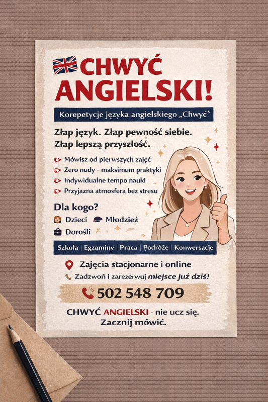 Korepetycje z języka angielskiego –...