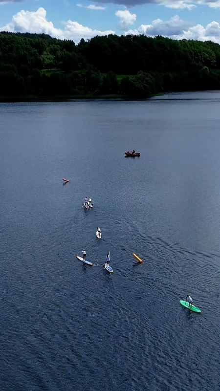 VI SUP Piknik Powiatu Kartuskiego – sport dla każdego na jeziorach Brodnickich