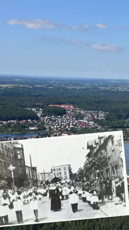 Jak zmieniły się Kartuzy? Archiwalne fotografie vs. współczesne ujęcia